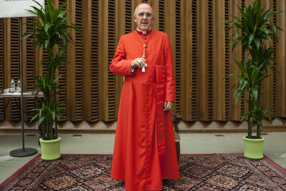 El cardenal Carlos Osoro, vicepresidente de la Conferencia Episcopal Española.