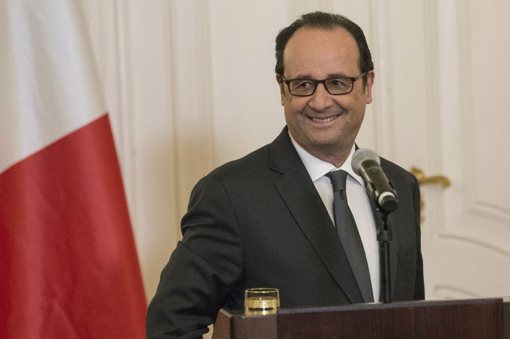 El presidente de Francia, François Hollande.