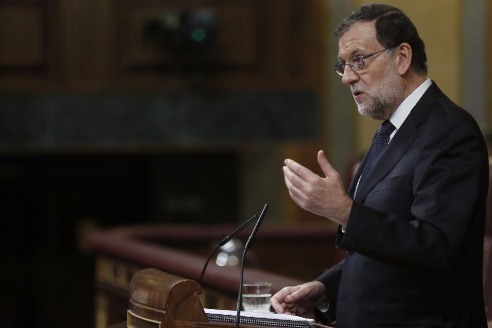 El presidente del Gobierno en funciones y candidato del PP, Mariano Rajoy.