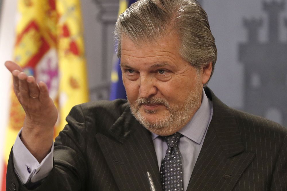 El portavoz del Gobierno, Íñigo Méndez de Vigo.