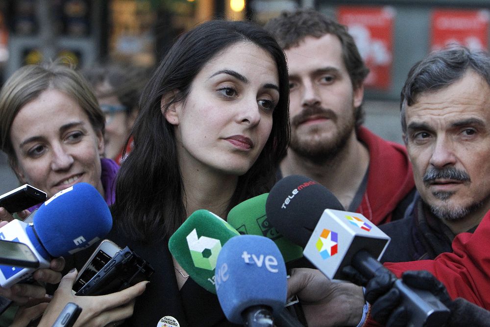 La portavoz del Ayuntamiento de Madrid, Rita Maestre, una de las 'errejonistas' de más peso que firman la petición de más democracia.