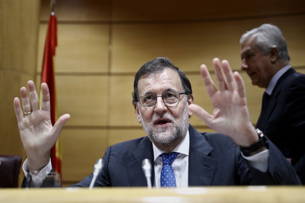 El líder del PP y presidente del Gobierno, Mariano Rajoy.