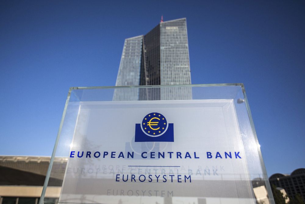 Fotografía de archivo tomada el 1 de julio de 2015 que muestra la sede del Banco Central Europeo (BCE) en Fráncfort (Alemania). 