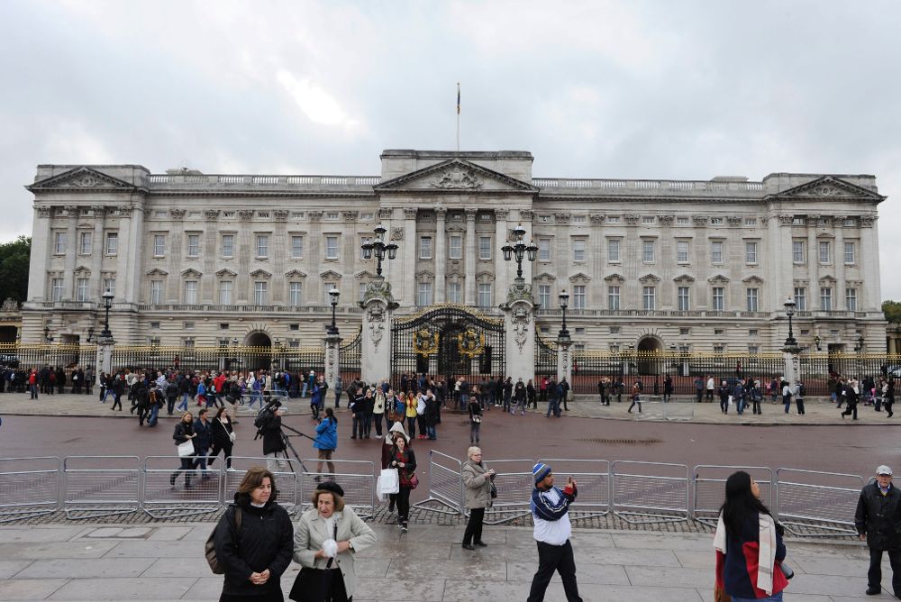 Palacio de Buckingham en Londres.