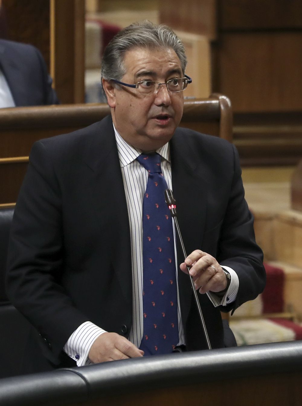 El ministro de Interior, Juan Antonio Zoido.