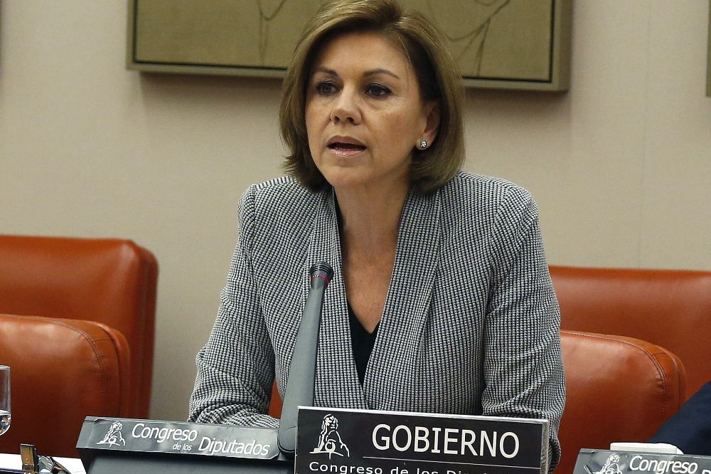 La ministra de Defensa, María Dolores de Cospedal.