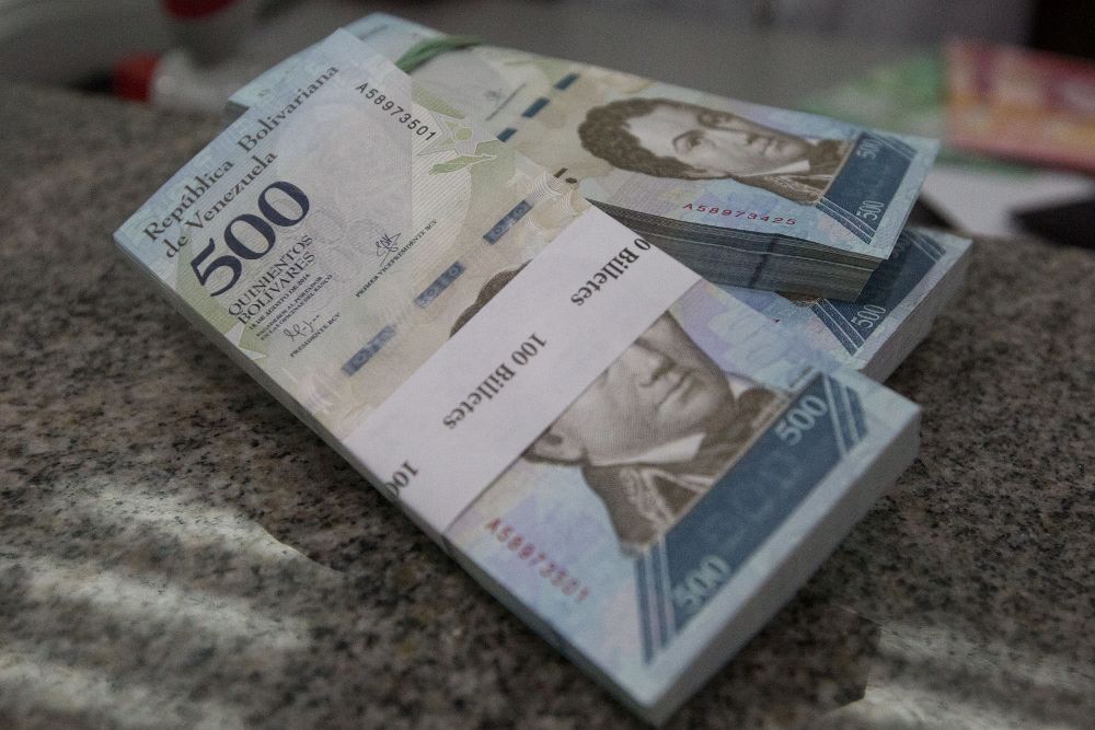Nuevos billetes en circulación en Venezuela.