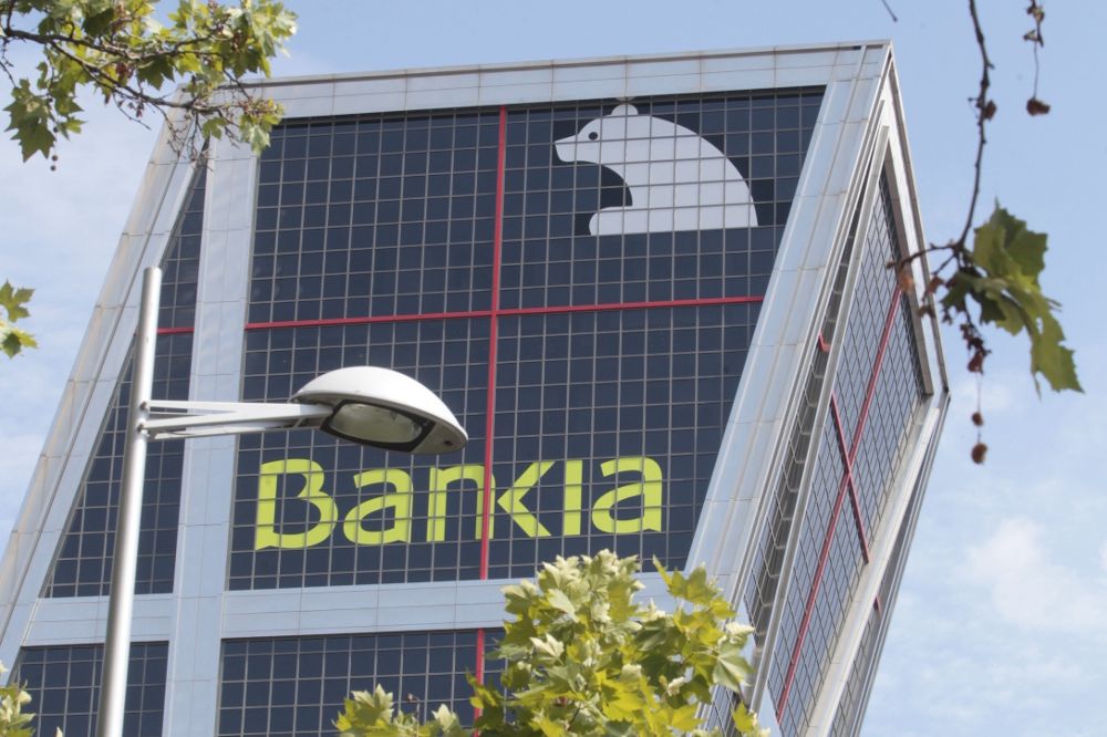 Sede central de Bankia en Madrid.
