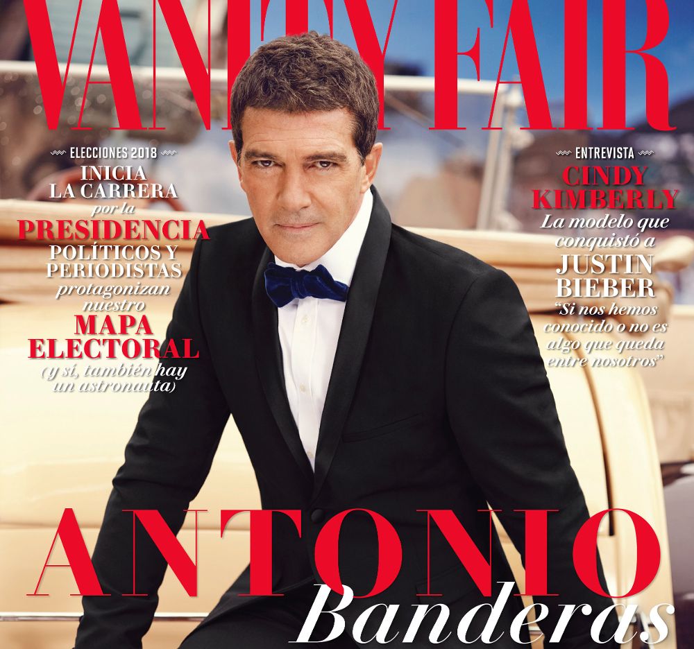 El actor en la portada de Vanity Fair México.