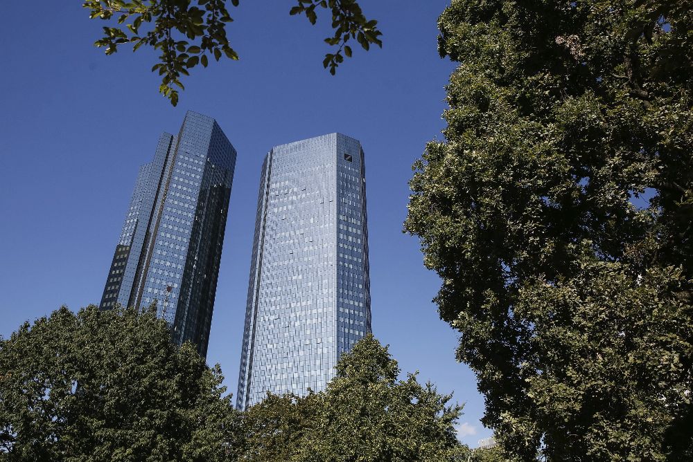 Sede del Deutsche Bank en Fráncfort, Alemania. 