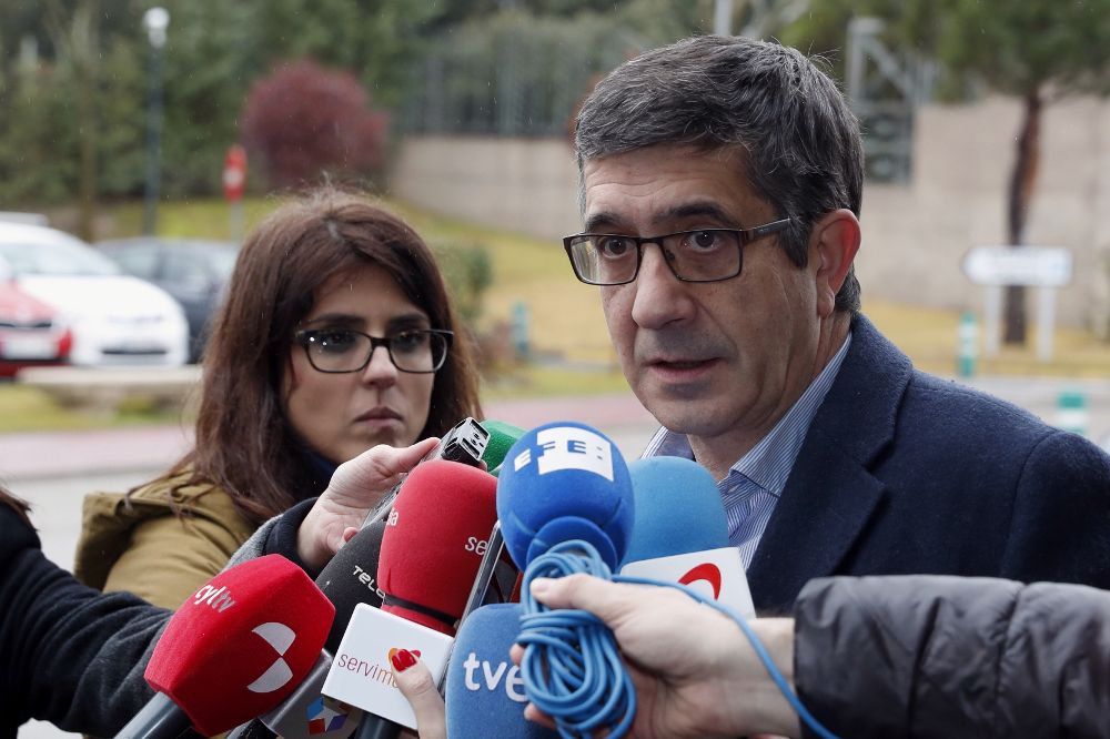 El exlehendakari y candidato para las primarias a secretario general del PSOE Patxi López.