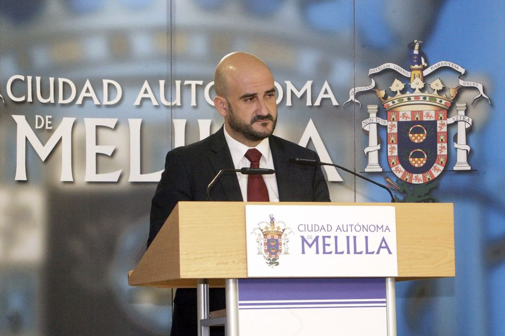 El consejero de Seguridad Ciudadana de Melilla, Isidoro González.