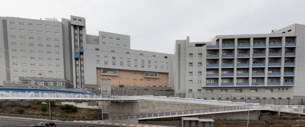 Vista del hospital Nuestra Señora de Candelaria.