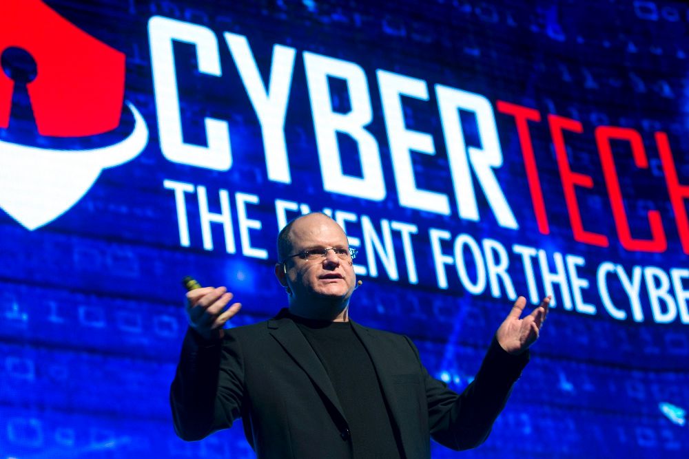 El fundador de la empresa Check Point, Gil Shwed, en una conferencia sobre ciberseguridad en Tel Aviv (Israel) el pasado 31 de enero.
