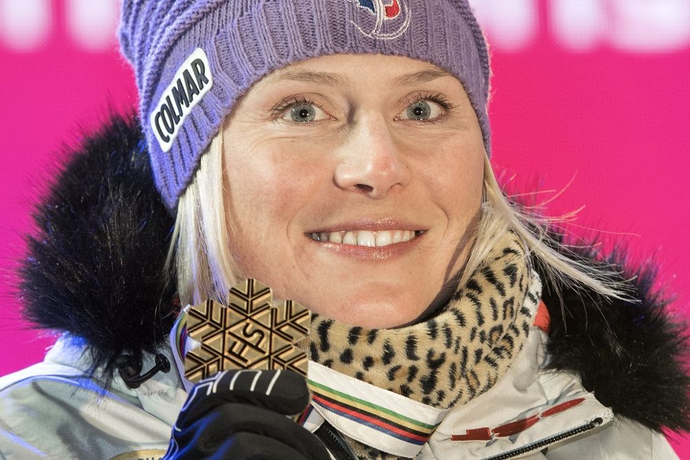 La esquiadora francesa, Tessa Worley.