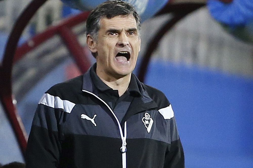 El entrenador del Eibar, Jose Luis Mendilibar.
