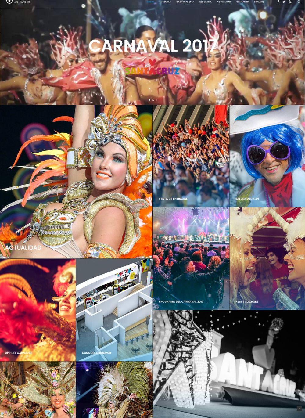 Página web oficial del Carnaval chicharrero.