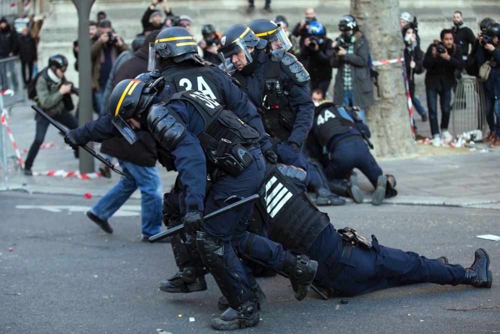 Protestas, Francia.