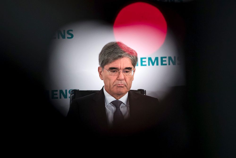 El presidente de Siemens, Joe Kaeser.