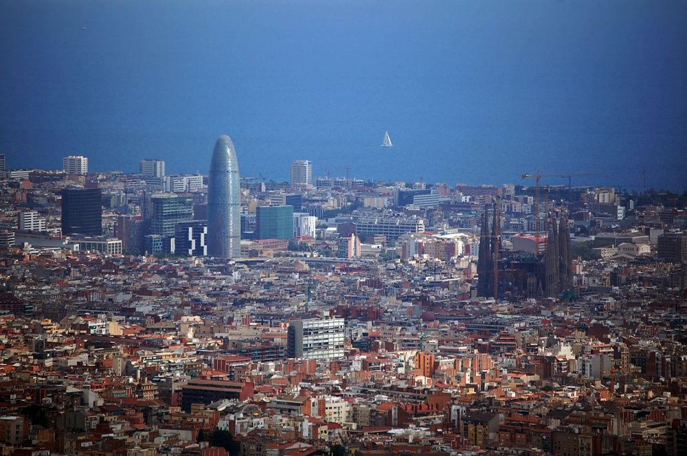 Vista general de Barcelona.