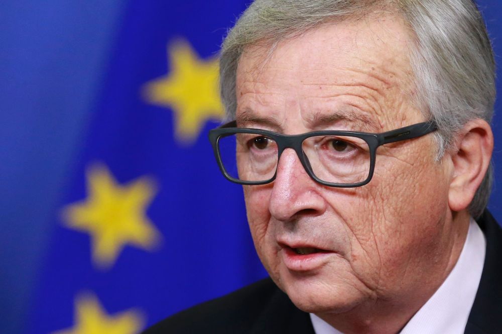 El presidente de la Comisión Europea, Jean-Claude Juncker,.