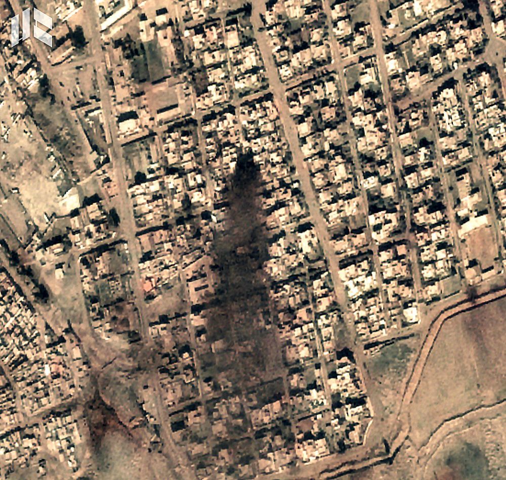 Imagen por satélite de Deimos Imaging.