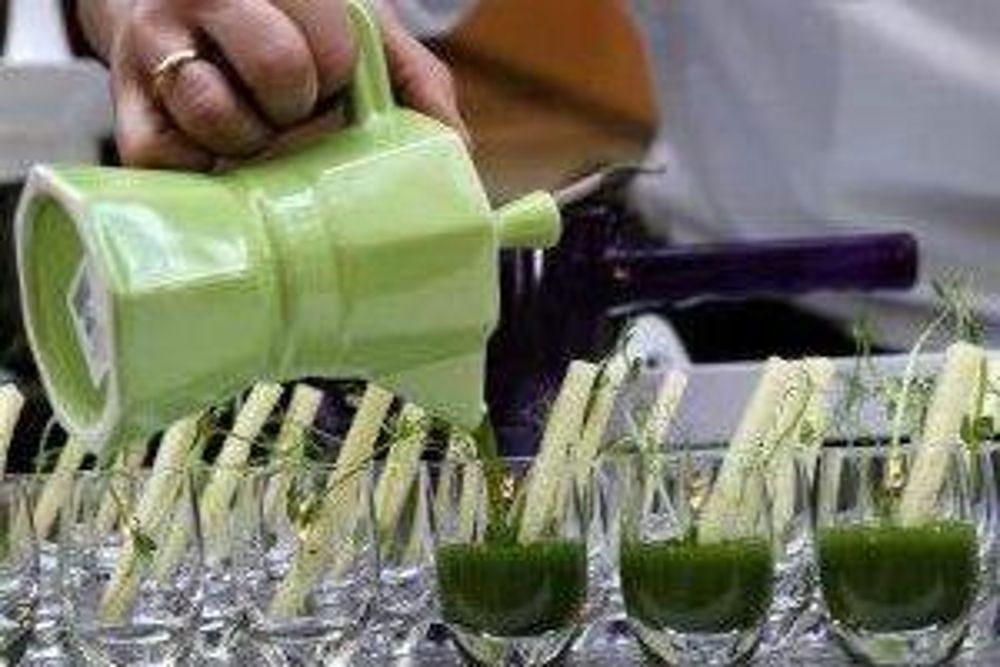 El zumo verde se ha puesto de moda en los últimos años.