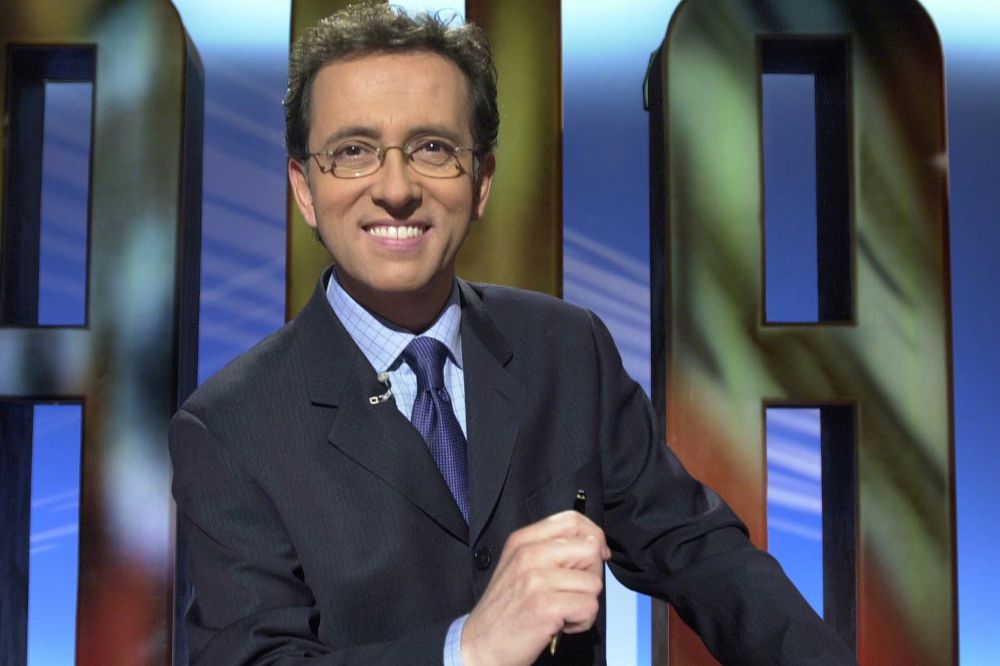 Jordi Hurtado, presentador de "Saber y Ganar", cuyo aspecto físico, siempre juvenil, es objeto frecuente de chistes.