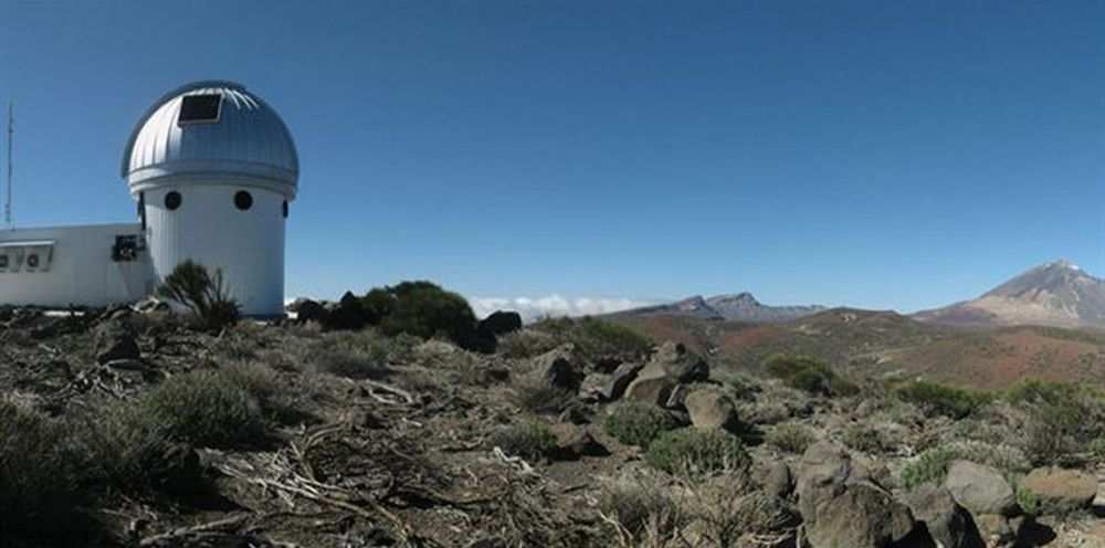 Telescopio del Astrofísico de Canarias, donde trabaja uno de los astrónomos que rebaten la teoría, en Izaña (Tenerife.