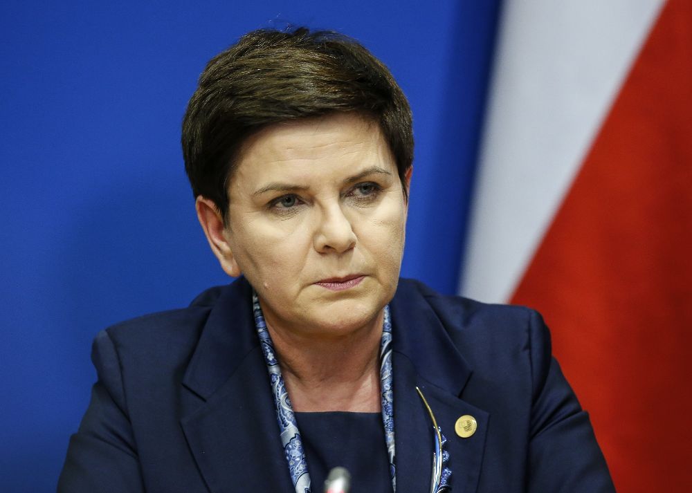La primera ministra polaca, Beata Szydlo.
