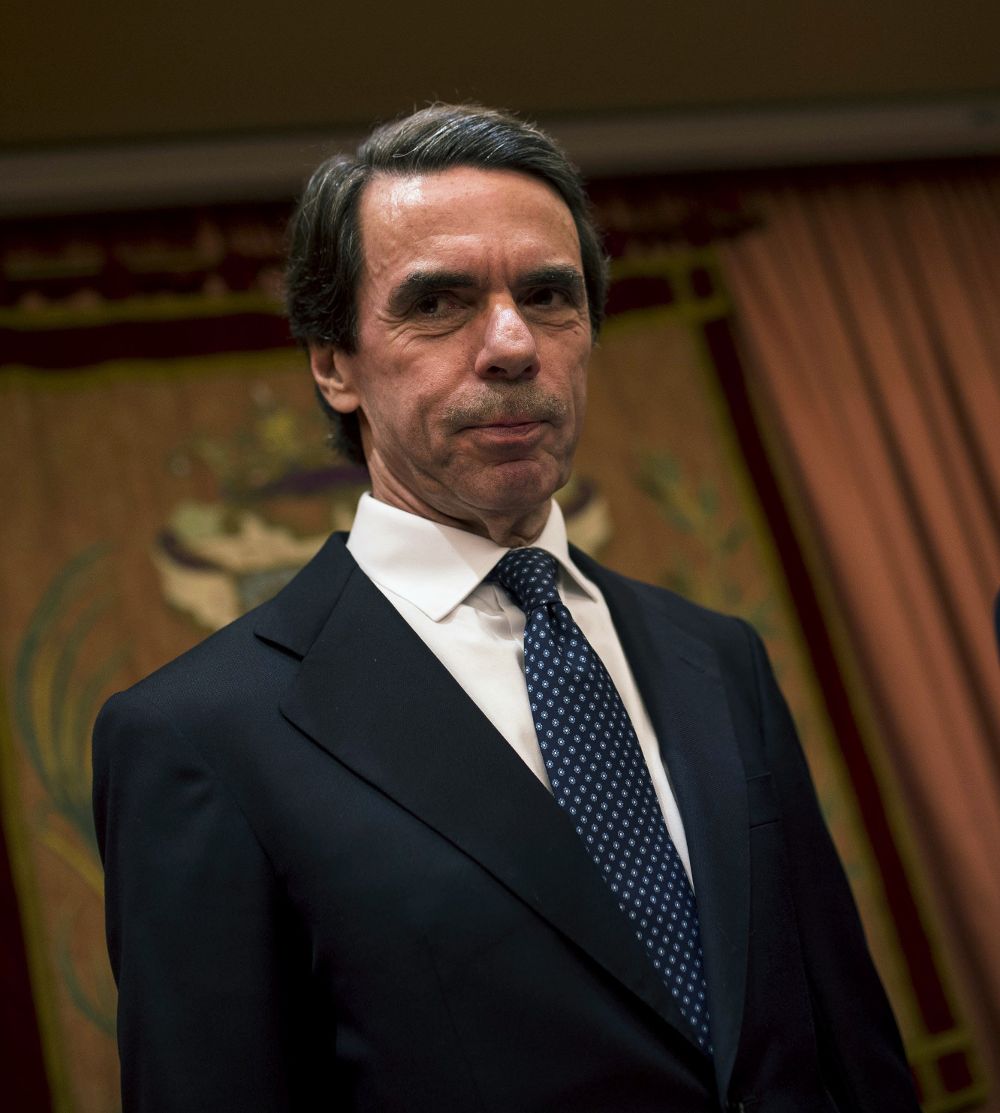 El expresidente del Gobierno José María Aznar.