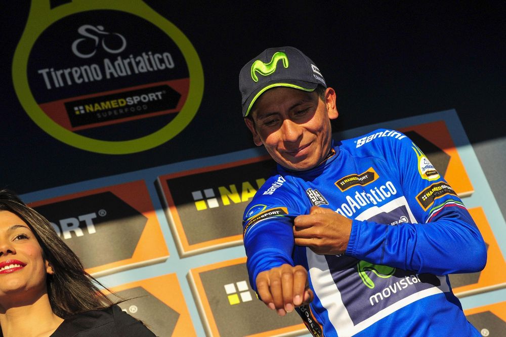 El ciclista colombiano Nairo Quintana.