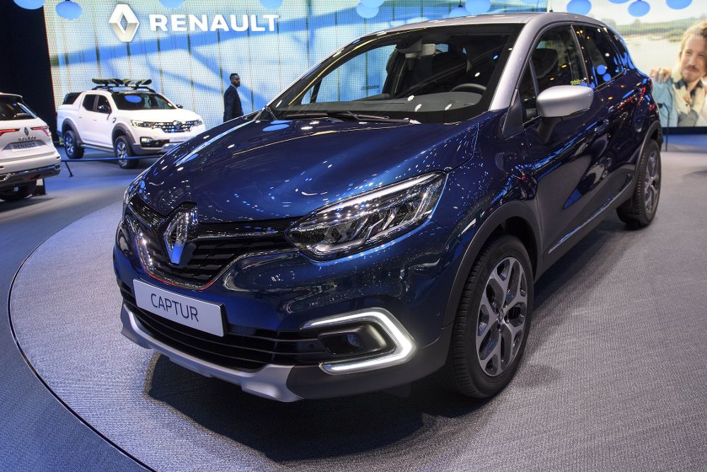 Presentación del Renault Captur durante el día abierto a la prensa del Salón Internacional del Automóvil de Ginebra (Suiza).