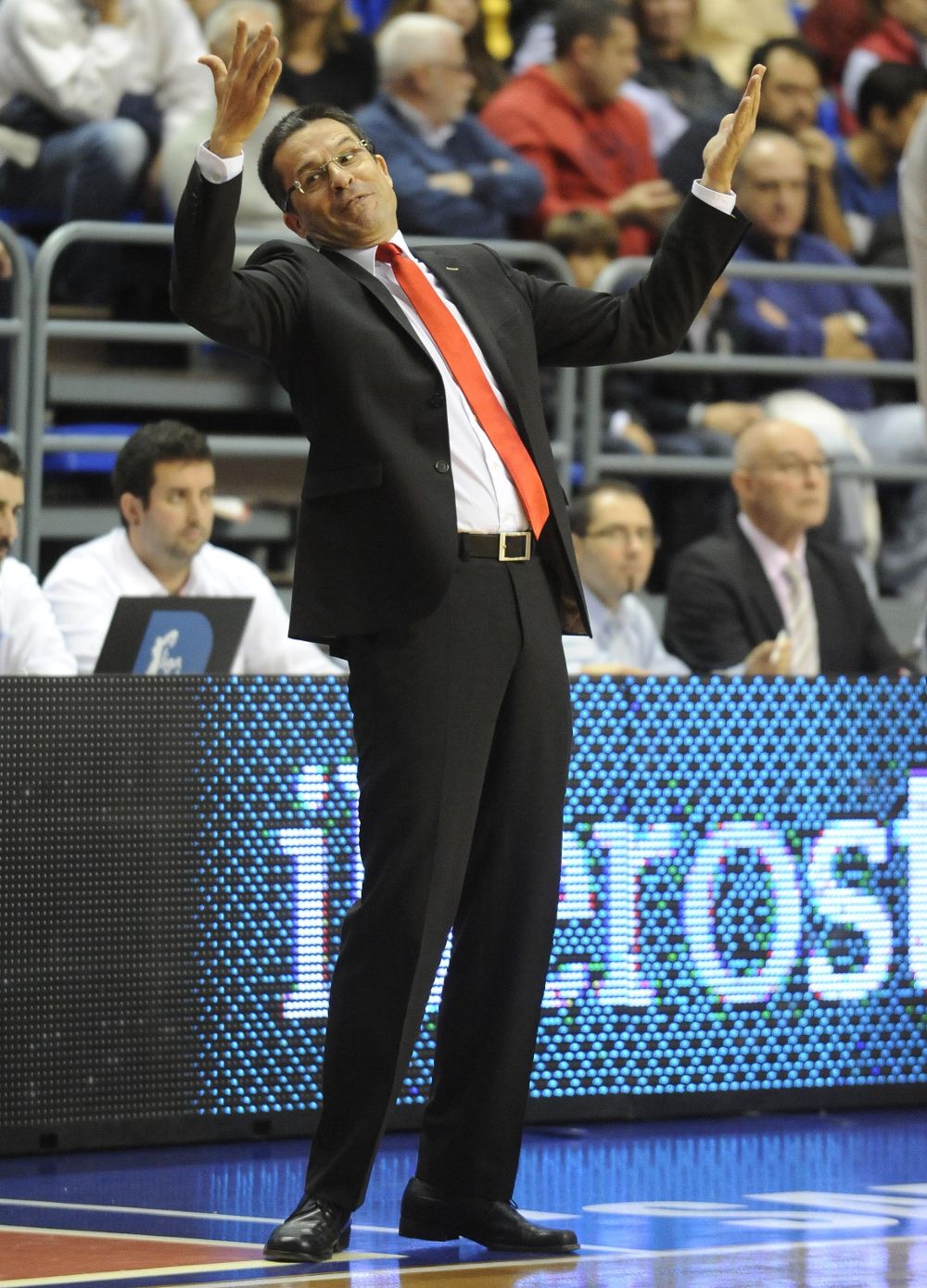 Pedro Martínez, entrenador del Valencia Basket.