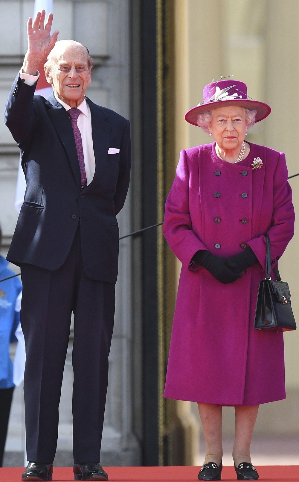 La reina Isabel y su marido, el duque de Edimburgo.