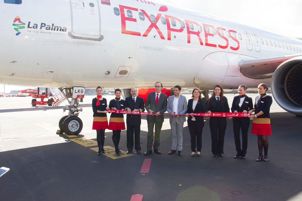 Vuelo inaugural de Iberia Express.
