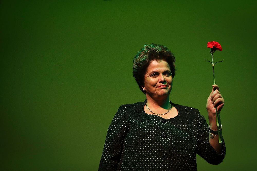 La expresidenta de Brasil Dilma Rousseff.
