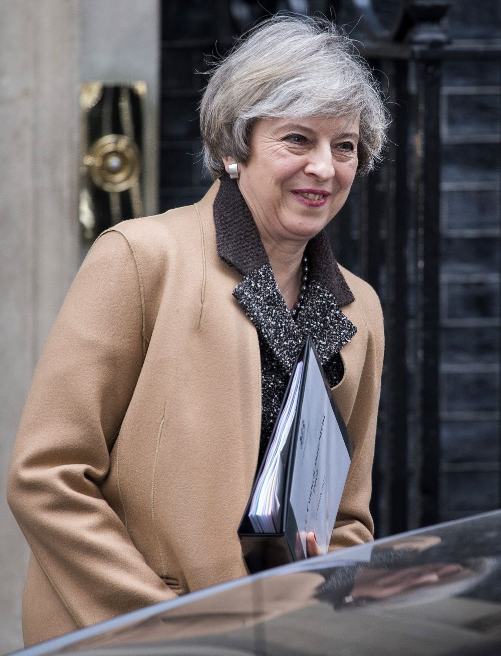 La primera ministra británica, Theresa May.