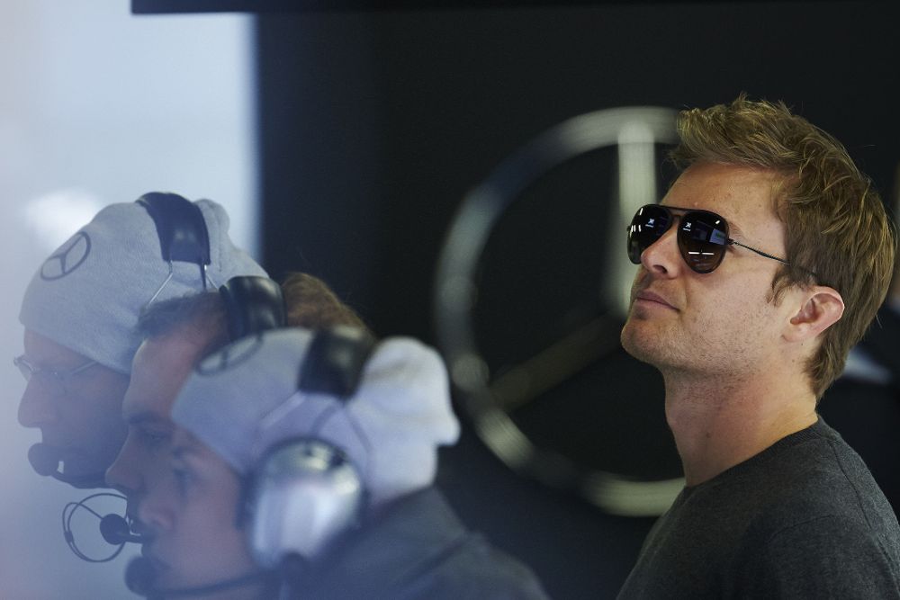 El piloto alemán de Mercedes, Nico Rosberg.