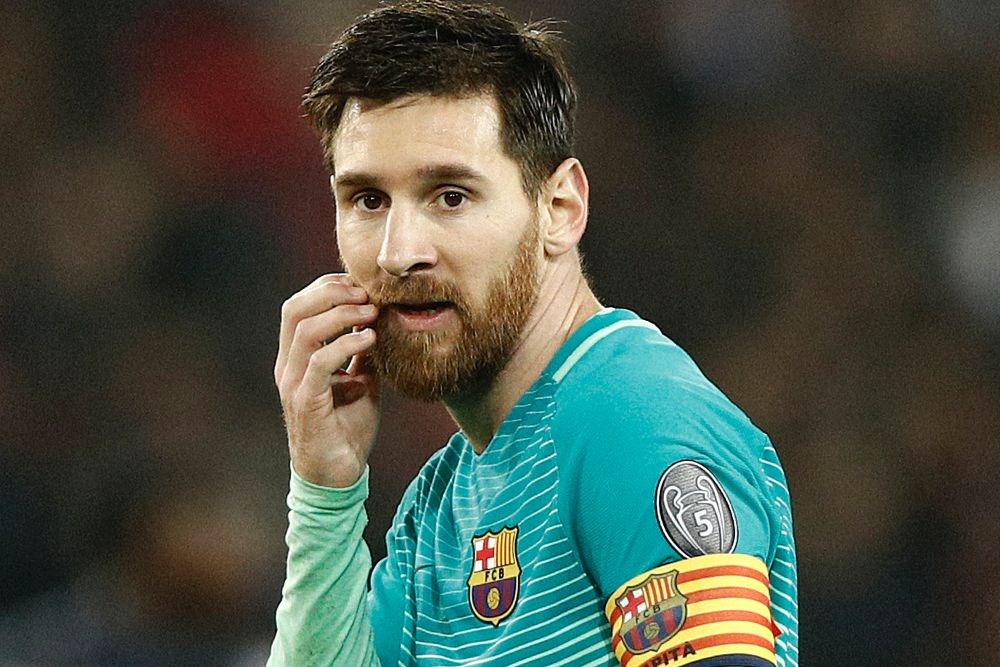 El jugador del Barcelona Lionel Messi.