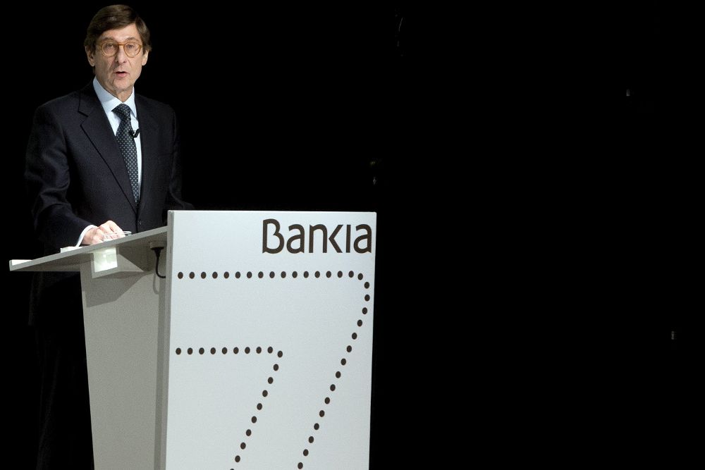 El presidente de Bankia Jose Ignacio Goirigolzarri.