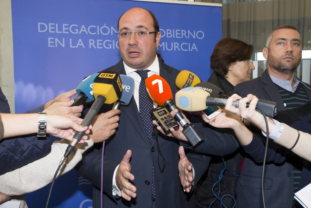 El presidente de Murcia, Pedro Antonio Sánchez.