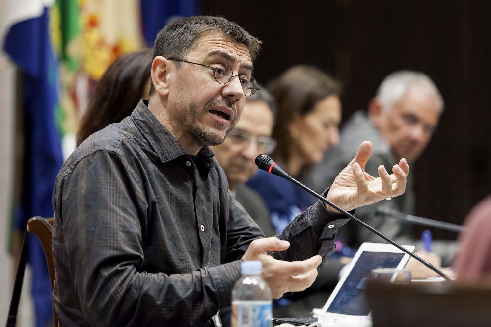 El politólogo y fundador de Podemos, Juan Carlos Monedero.