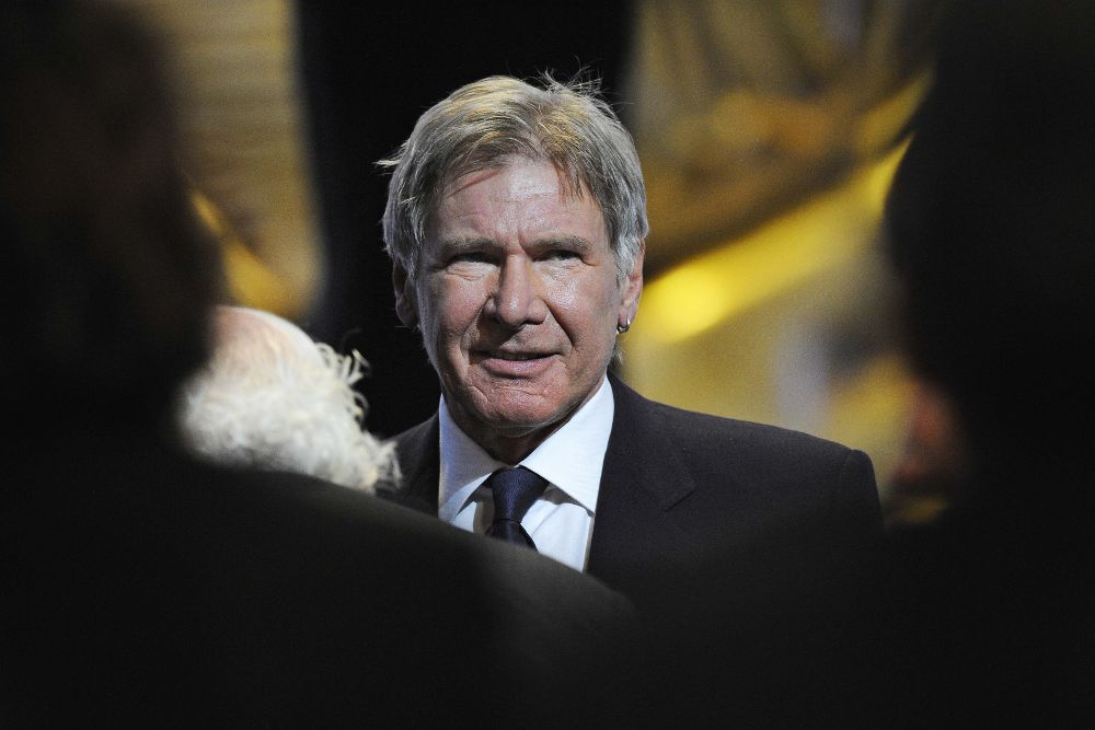 El actor estadounidense Harrison Ford.