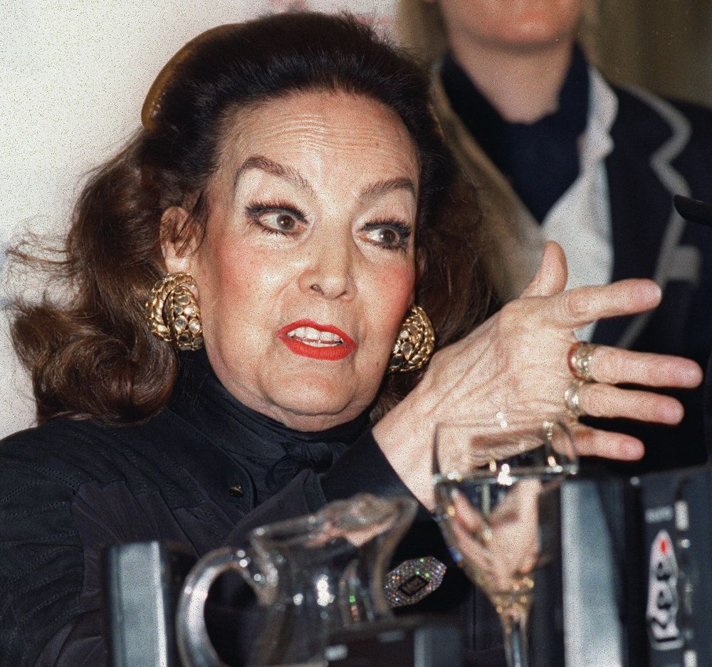 María Félix, en marzo de1997.