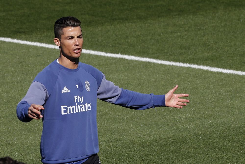 El delantero del Real Madrid Cristiano Ronaldo.
