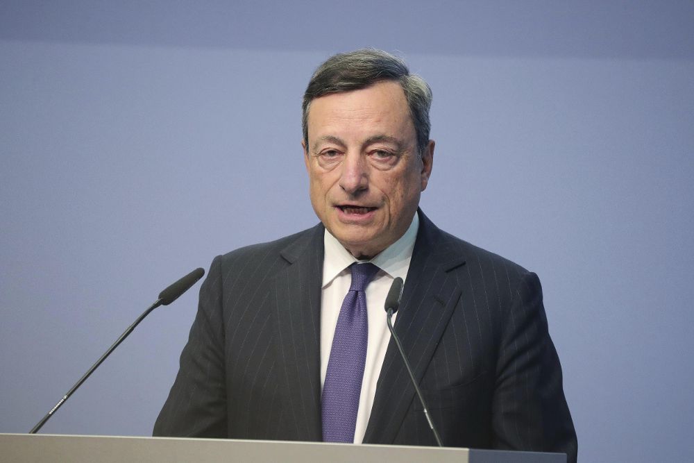 El presidente del Banco Central Europeo (ECB), Mario Draghi.
