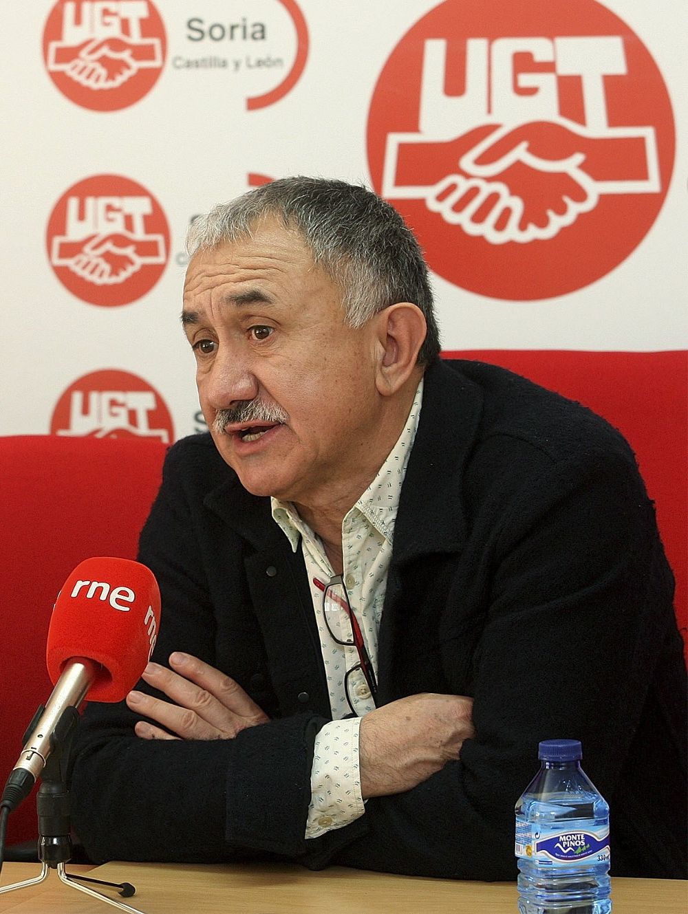 Pepe Álvarez (d).