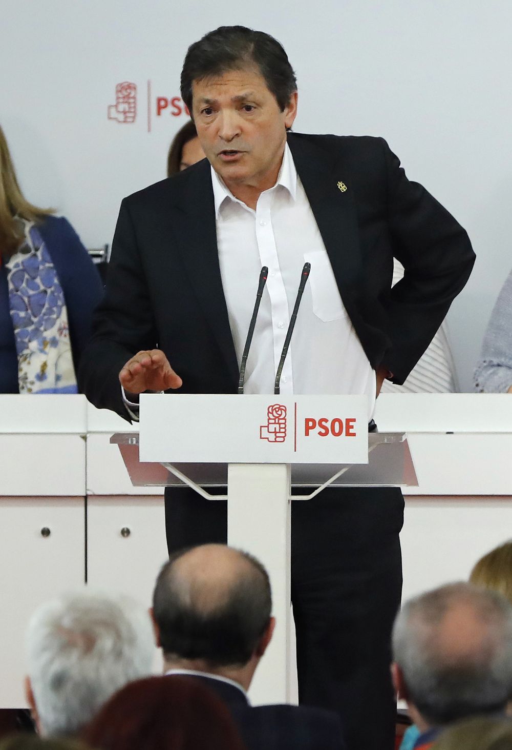 El presidente de la gestora, Javier Fernández.