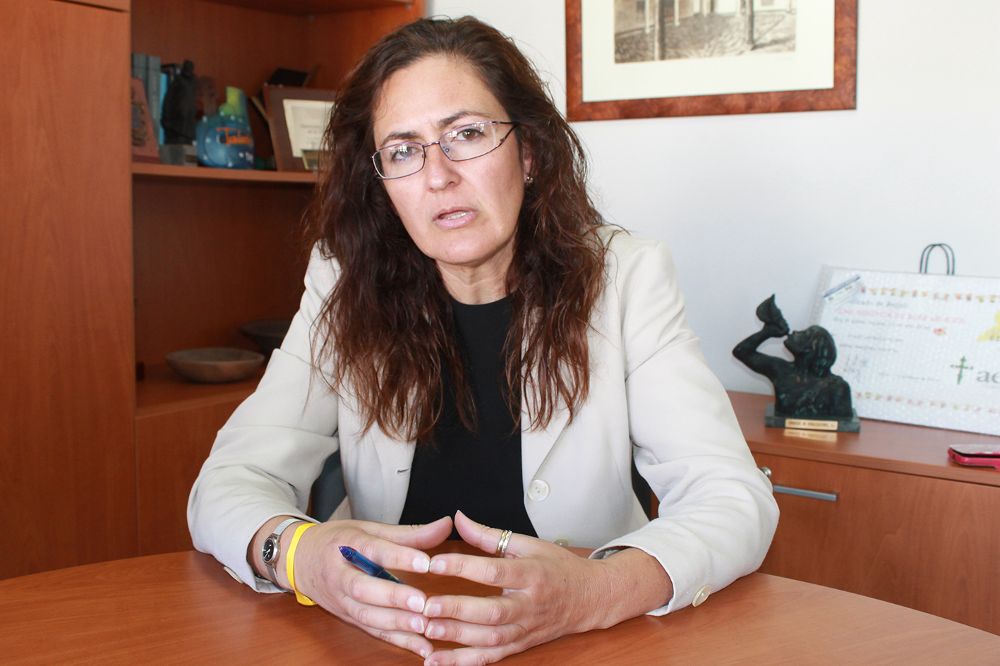 Elena Fumero, alcaldesa de Arico.